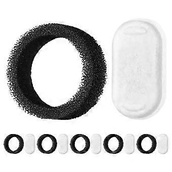 6 Sets Cat Water Fountain Filters: Kitten Water Dispenser Filter Replacement For Drinking Fountain Pet Waterer Filtration System