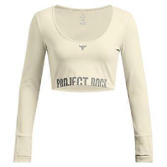 Under Armour Dame/Dame Project Rock Langermet T-skjorte