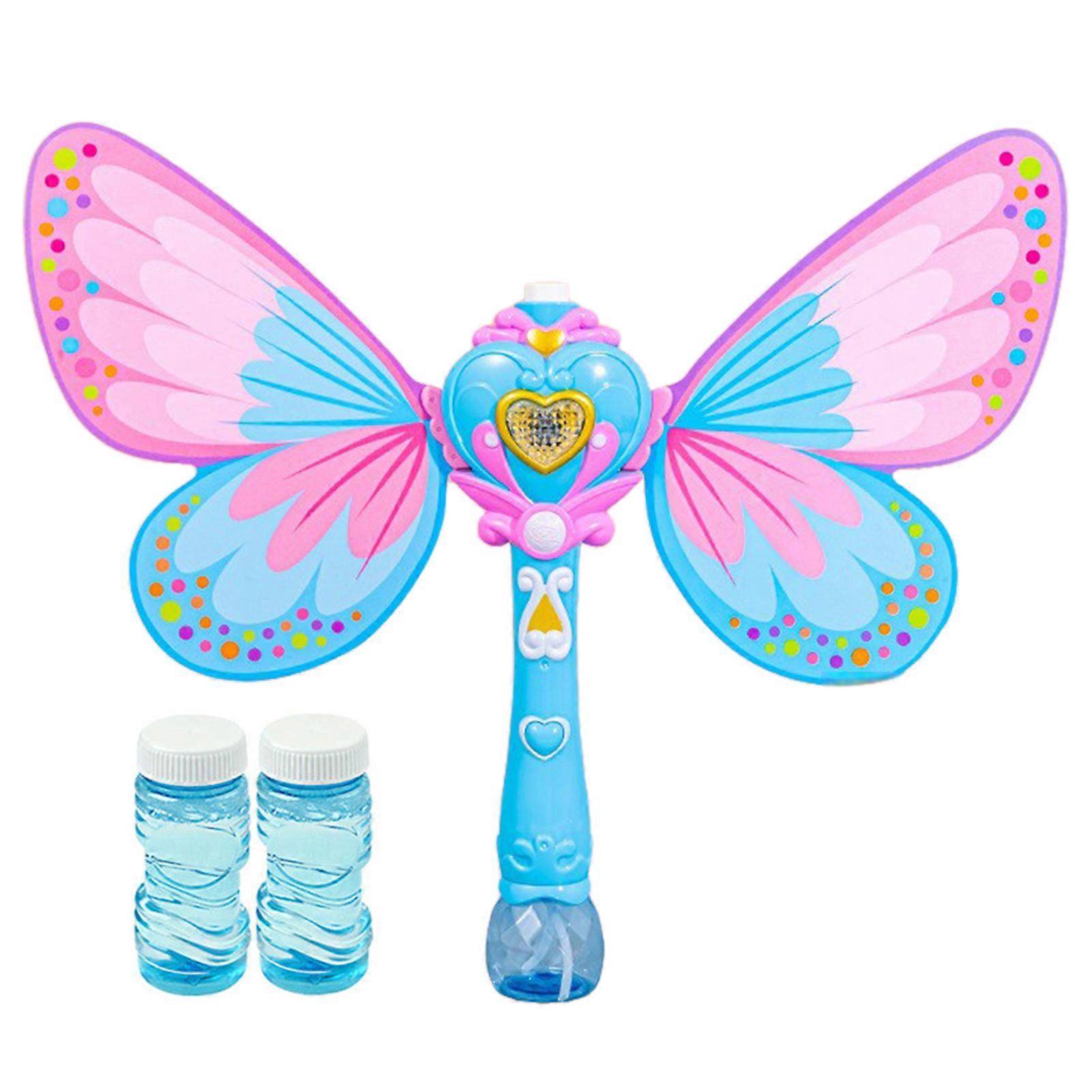 Electric Bubble Blower Toy Fun Safe Elastic Bubbles Machine Present for Children