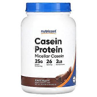 Nutricost, Caseïne-eiwit, Chocolade, 2 lb (907 g)