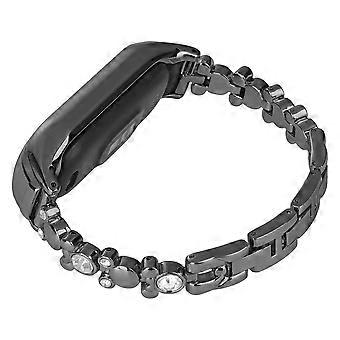 Cute Bear Diamond Metal Strap For Xiaomi Mi Band 7