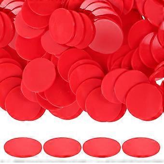 100Pcs Colored Round Chips Board Game Chips Bingo Counting Chips Colored Game Chips Bingo Counting Chips Bingo Game Counting Chips