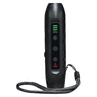 Upgrade Ultrasonic Dog Repeller 3 Modes Portable Chargeable Dog Drive Device with Intelligent High Brightness Flashlight Dog Training Device with LED