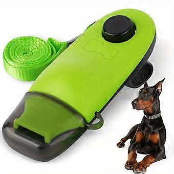 Dog Training Clicker Whistle, 2 In 1 Dust Cover Training Pet Dog Recall For Bark Control Behavior Correction, Outdoor Pet Items