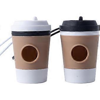 Pack Dog Poop Bag Dispenser,Dog Manure Bag Dispenser with Coffee Cups,Plastic Dog Waste Bag Dispenser