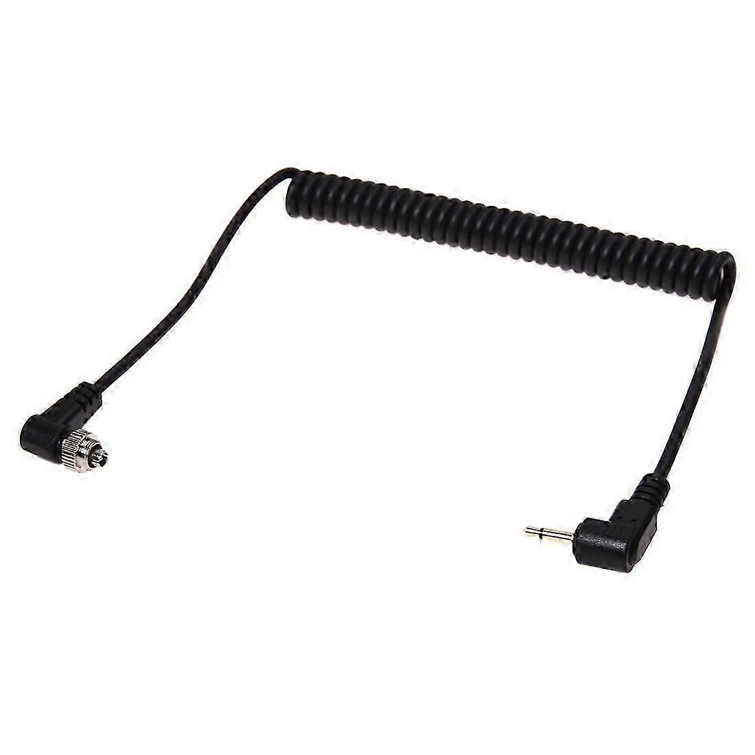 2.5mm to Male PC Flash Sync Cable Screw Lock for Trigger Studio Light