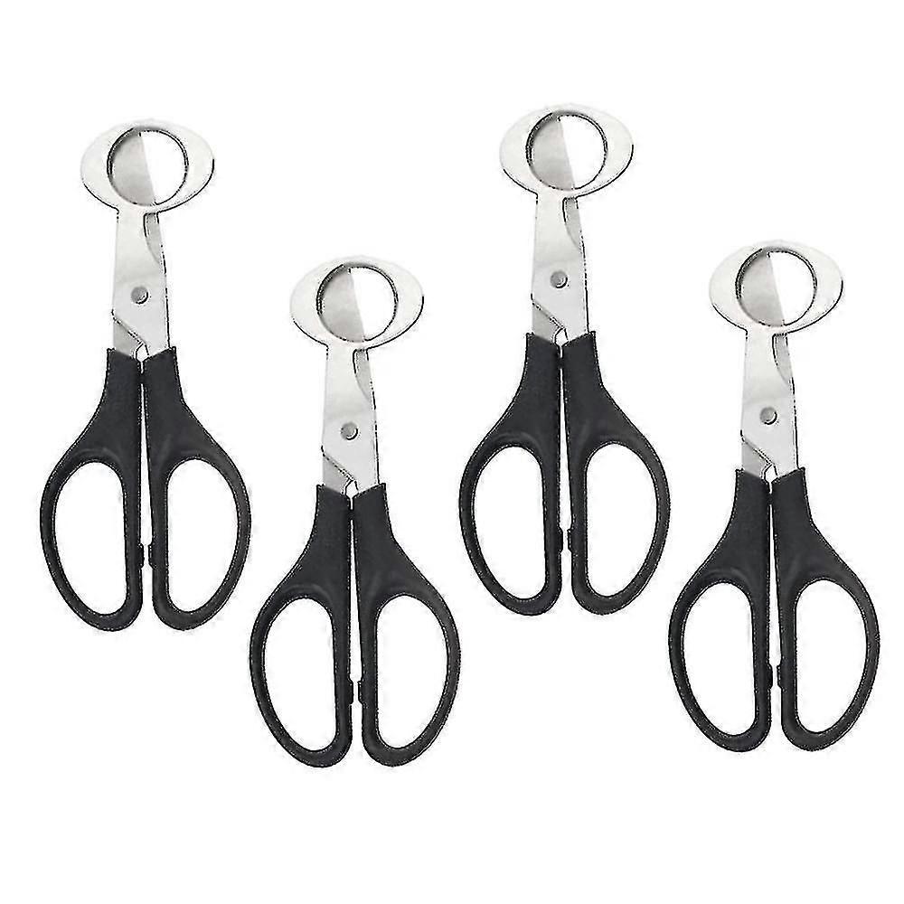 4pcs Quail Egg Scissors - White Fgao