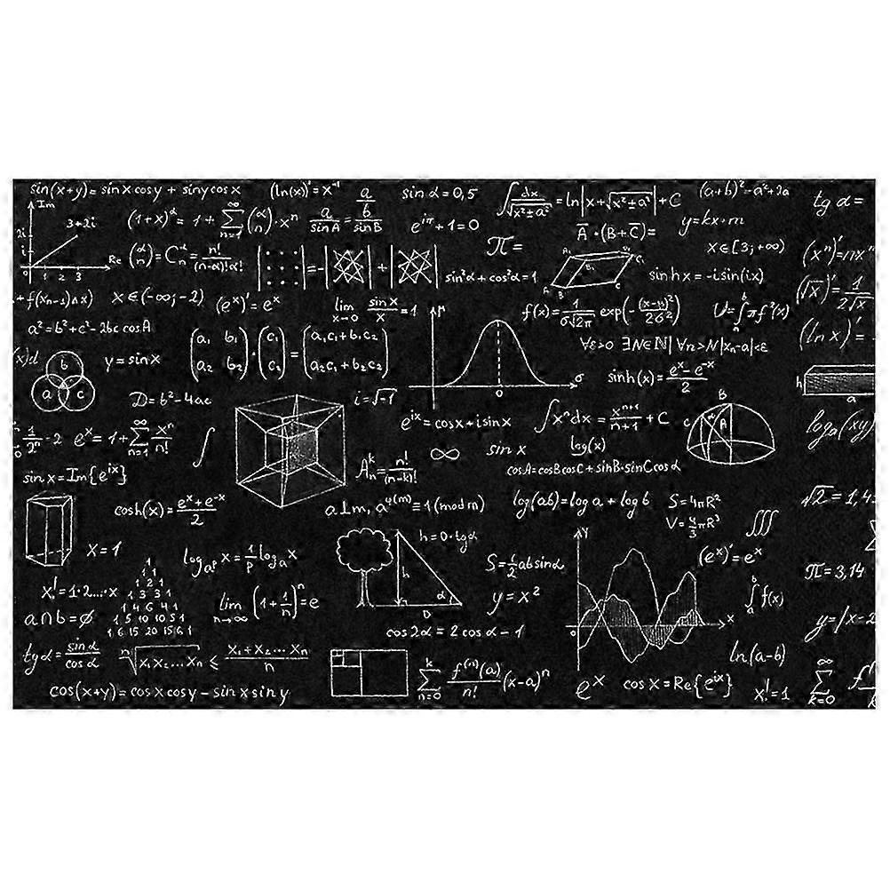 Rectangular Black Graduation Theme Photographic Backdrop 150x90x0.2cm 1Pack