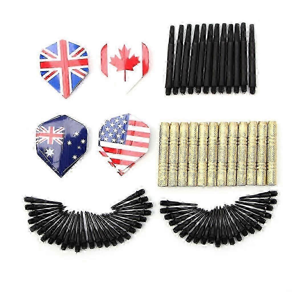 12Pcs Soft Tip Darts Kit Plastic Tip Darts Set, Attach Extra 36 Replacement Tips