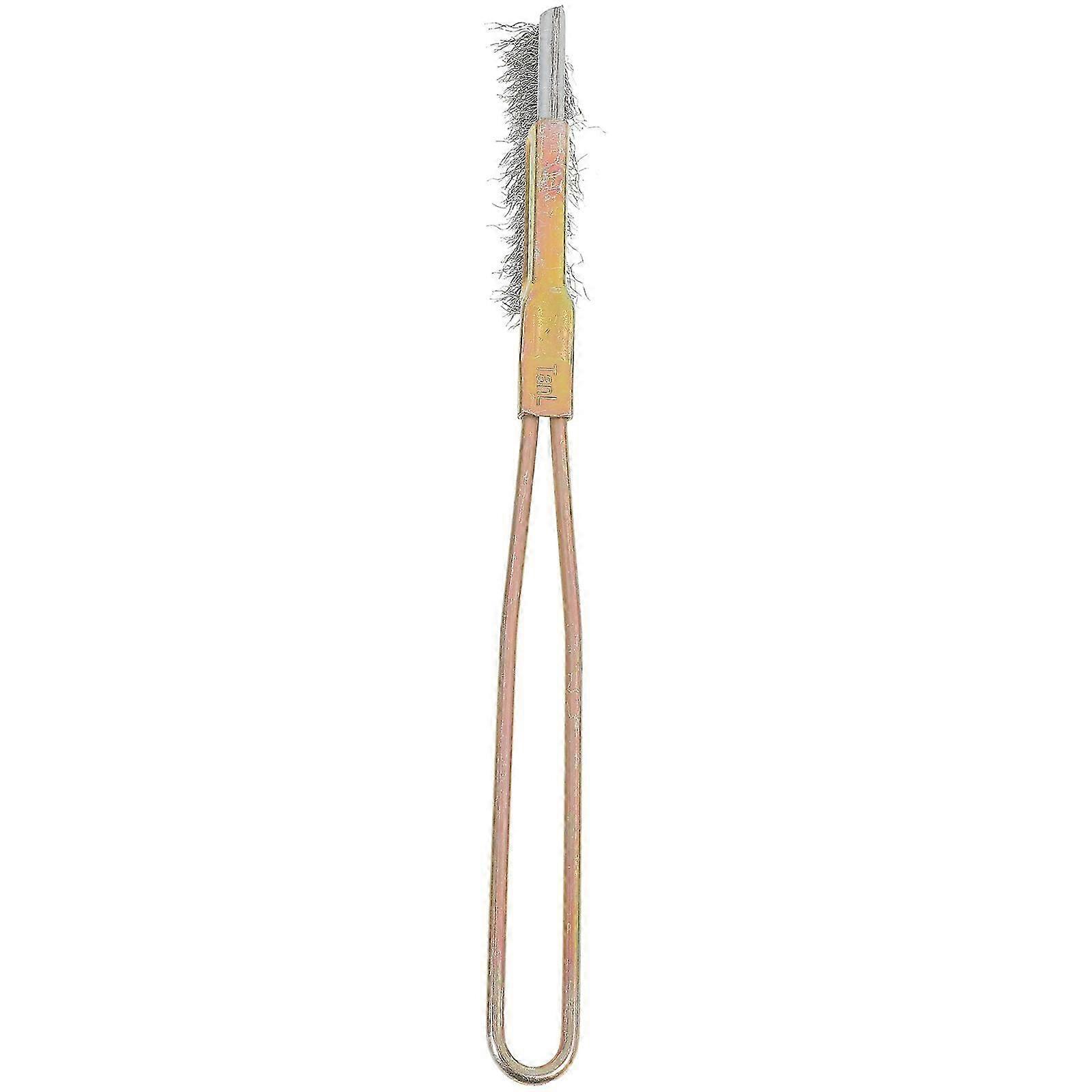 Wire Brush Rust Cleaning Brush for Home Use Silver Handle