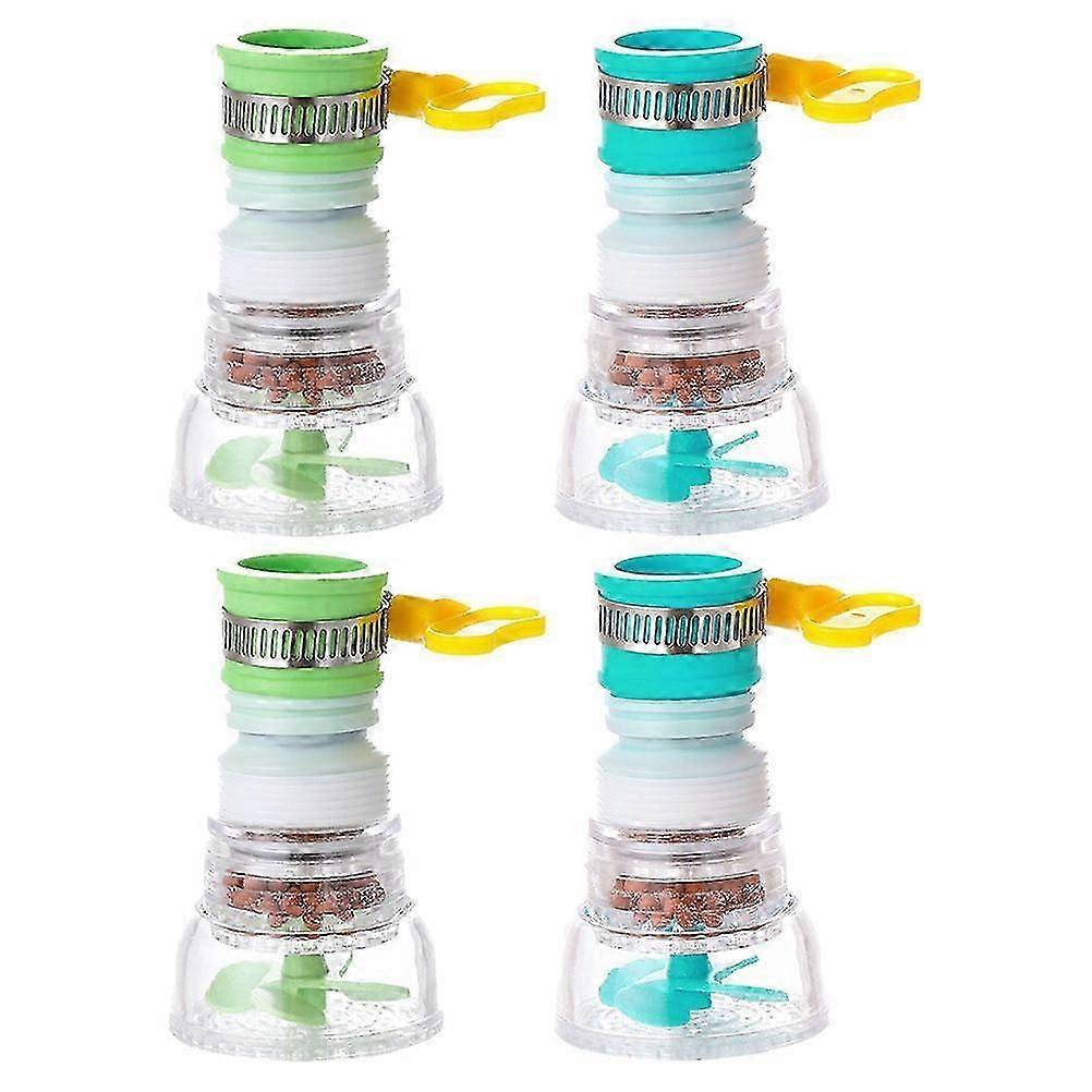 Splashproof Nozzle Kitchen Faucet Extender for 4Pcs Practical Set