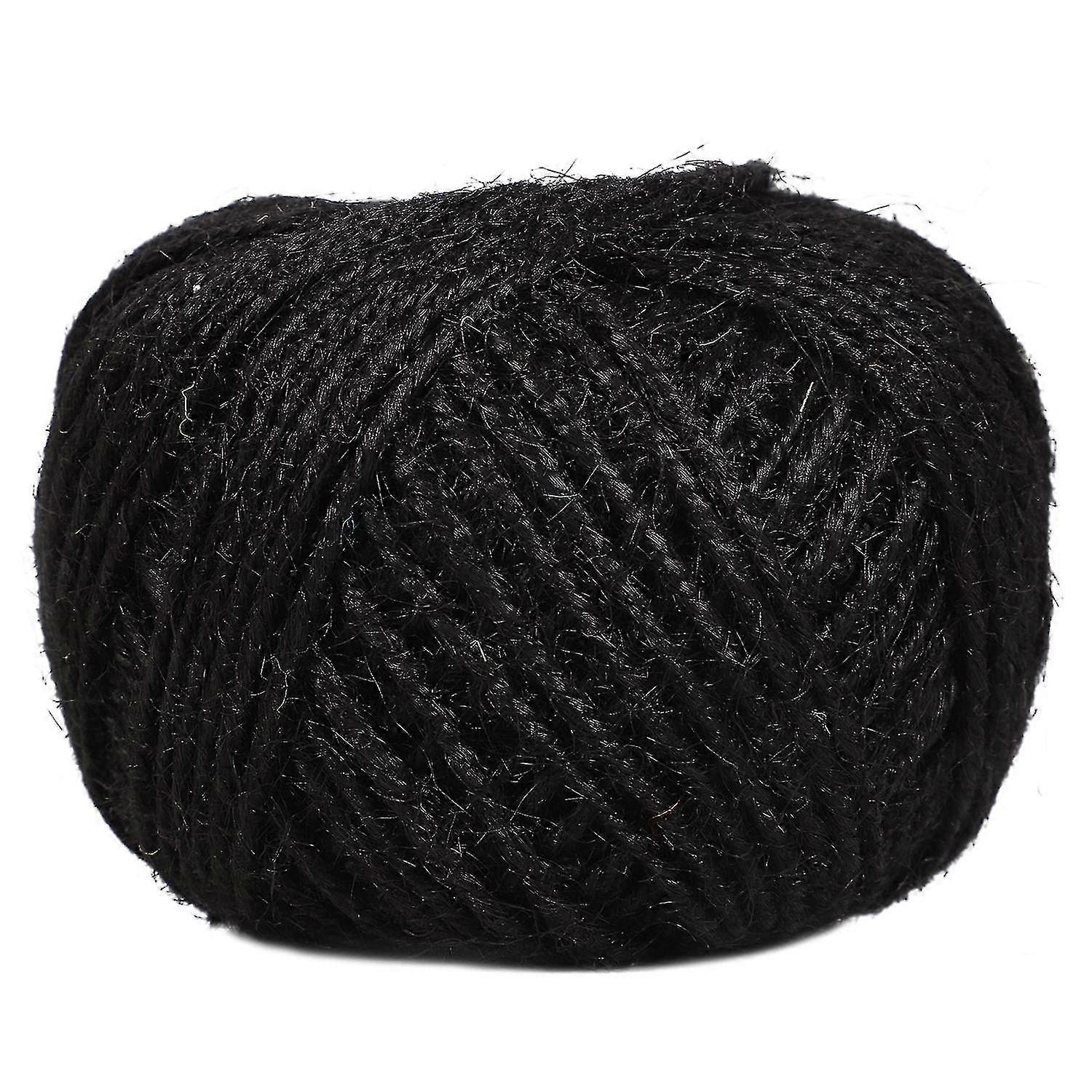 50m String Rope For Crafts Scrapbooking - Black