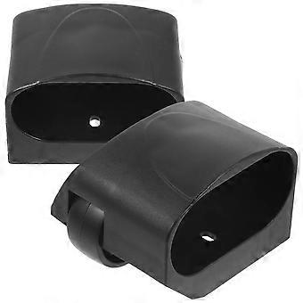 Training Bike Foot Tube Plug Bike Stand Tube Cover Bike Foot Tube Plug Cover Bike Tube Plug With Roller