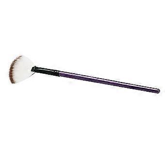 Pro Fan Shape Makeup Cosmetic Brush Blending Highlighter Face Powder Tool QinHai AB