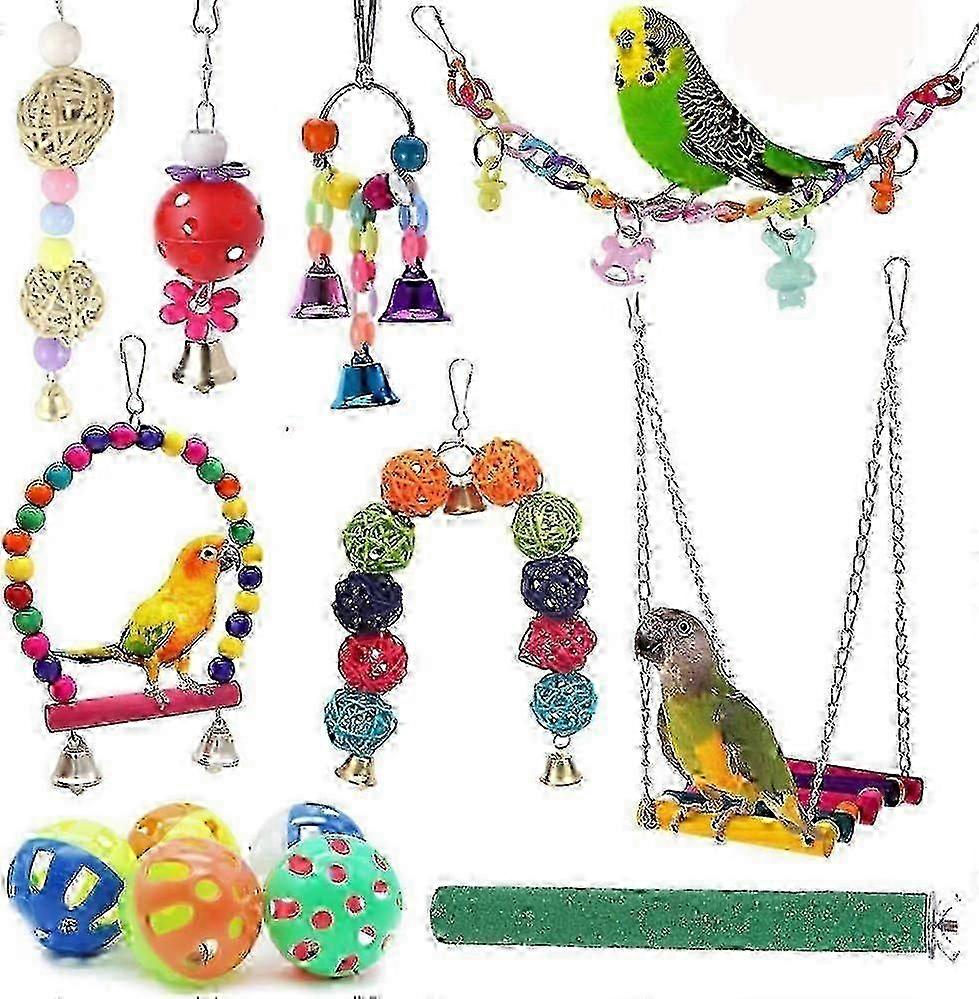 Bird Efficient Toys Parrot Swing Chewing