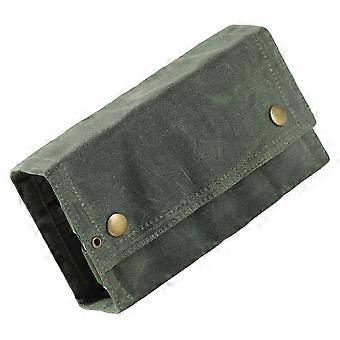 Olive Green Spice Storage Kit with Folding Cloth Bag for Camping 1Set