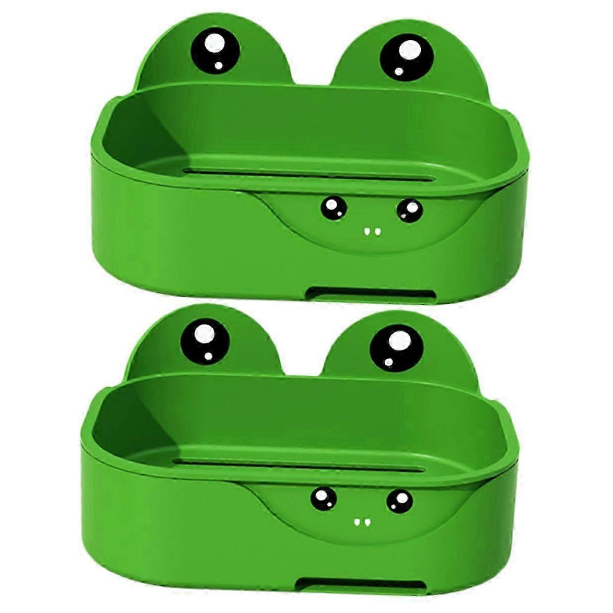 Self Draining Frog Wall Mount Soap Dish