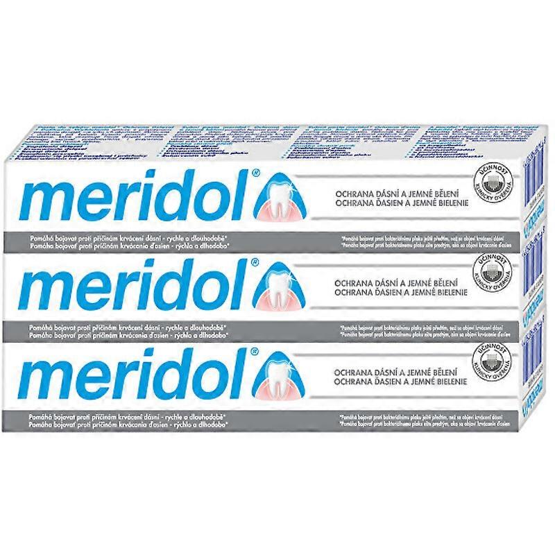 Gentle White Tripack Toothpaste (3 pcs) - Toothpaste with whitening effect 75ml