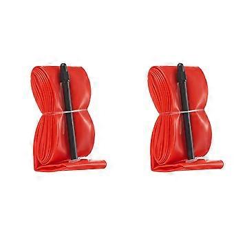 2X MOTSUV TPU Inner Tube for 700C Gravel Road Bikes Compatible with 700x35-50C Tires MTB 29x1.5-1.95 45MM