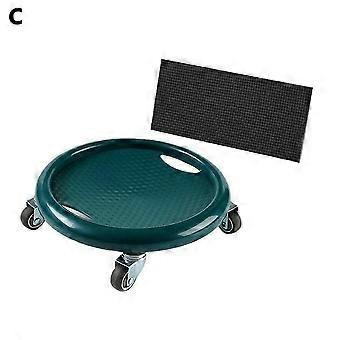 Silent 4-Wheel Ab Roller Board