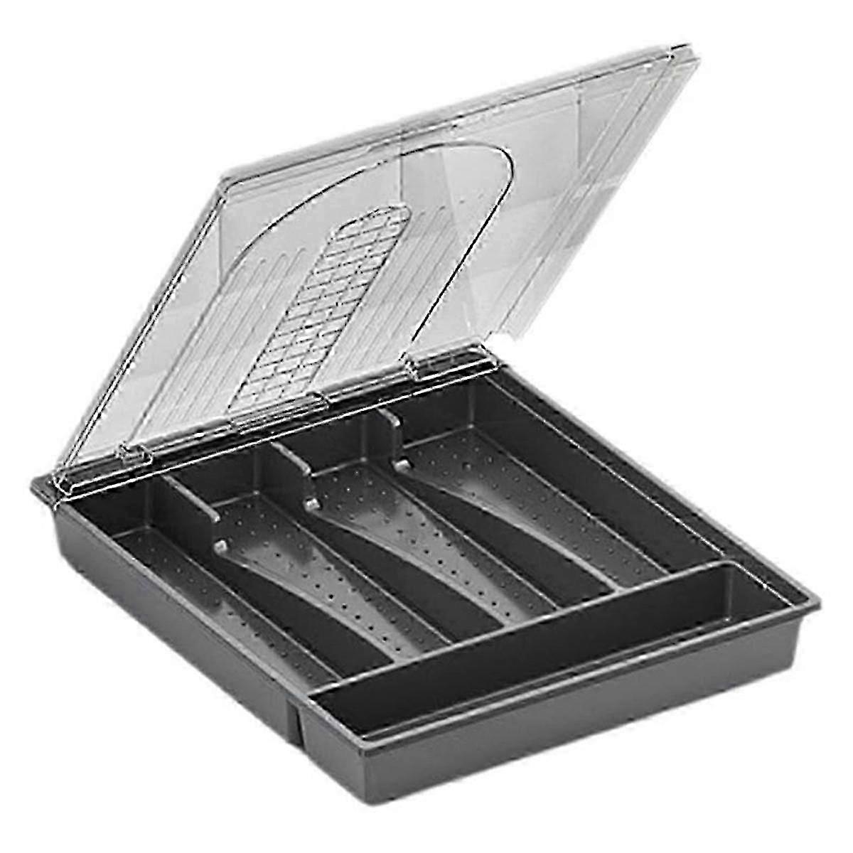 Compact Dust-Resistant Cutlery Sorting Box