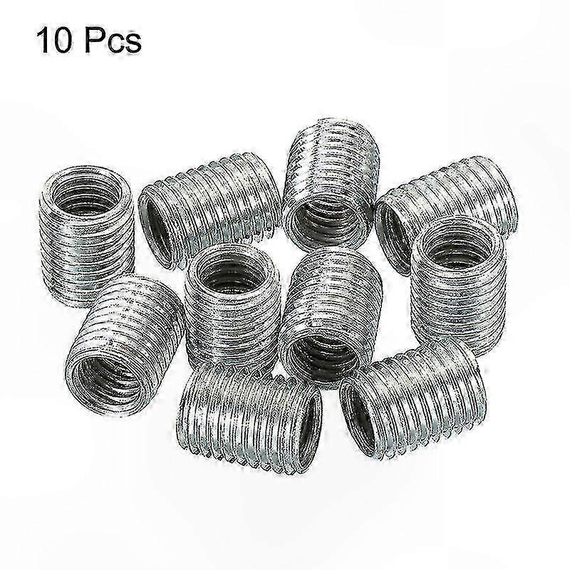 10-Pack Thread Reducing Adapter Sleeve, M8 to M6 Conversion Nut for 10mm Screws
