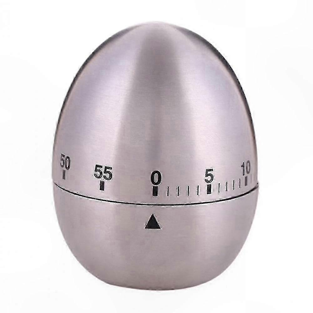 Adjustable Egg Timer in Silver for Kitchen Use