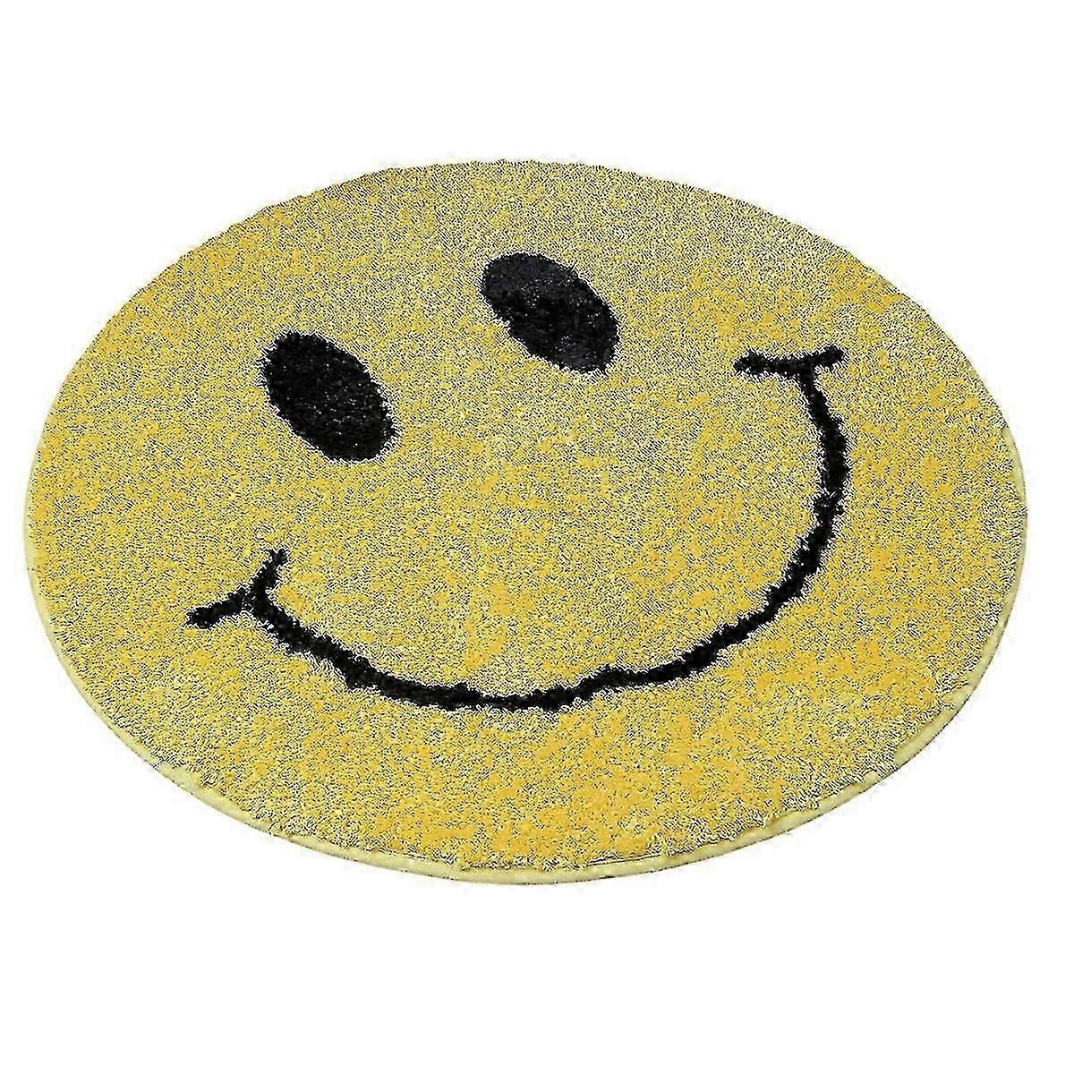 Soft Happy Face Non-Slip Bath Rug