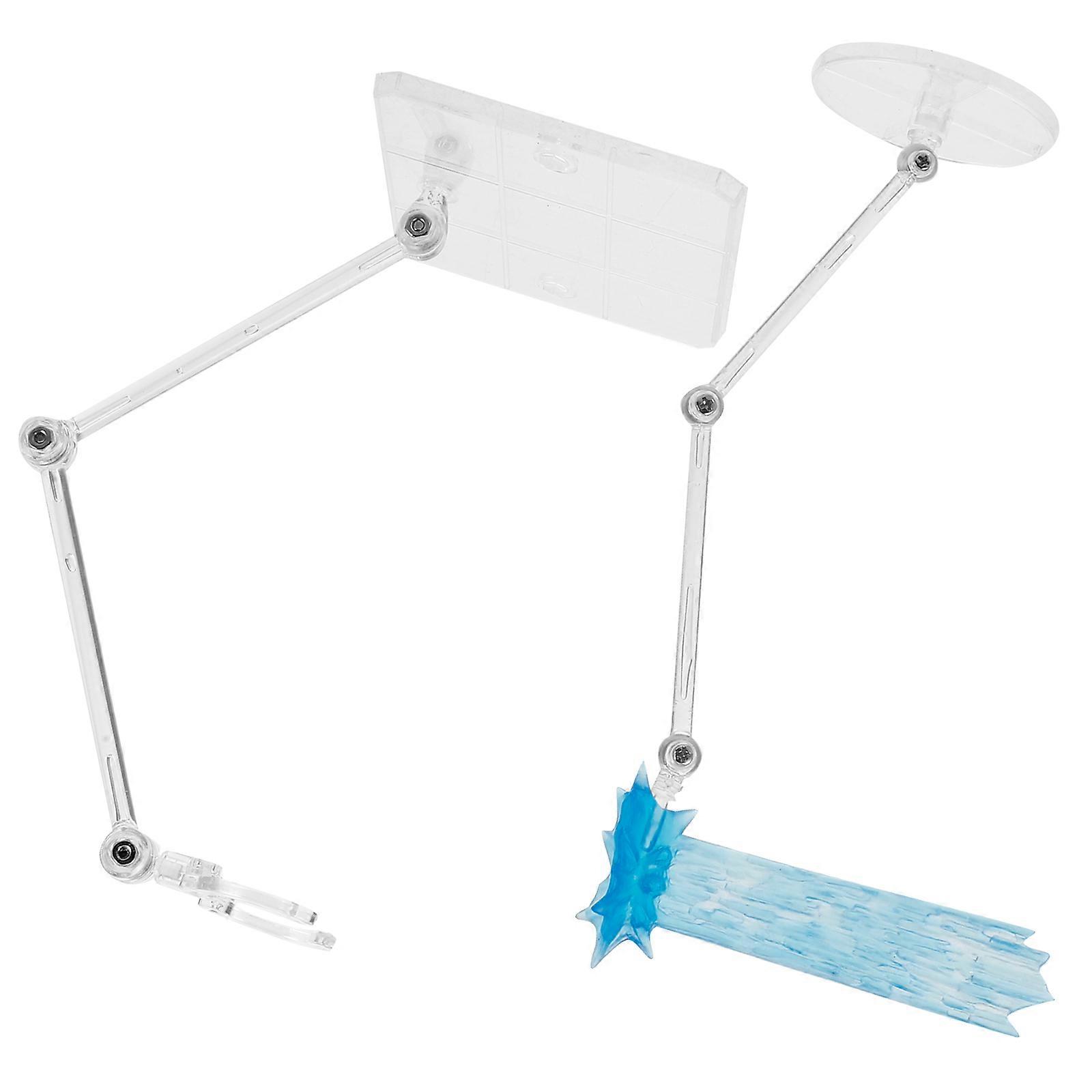 Display Model Action Figure Stand with Effect Support 1Set Plastic