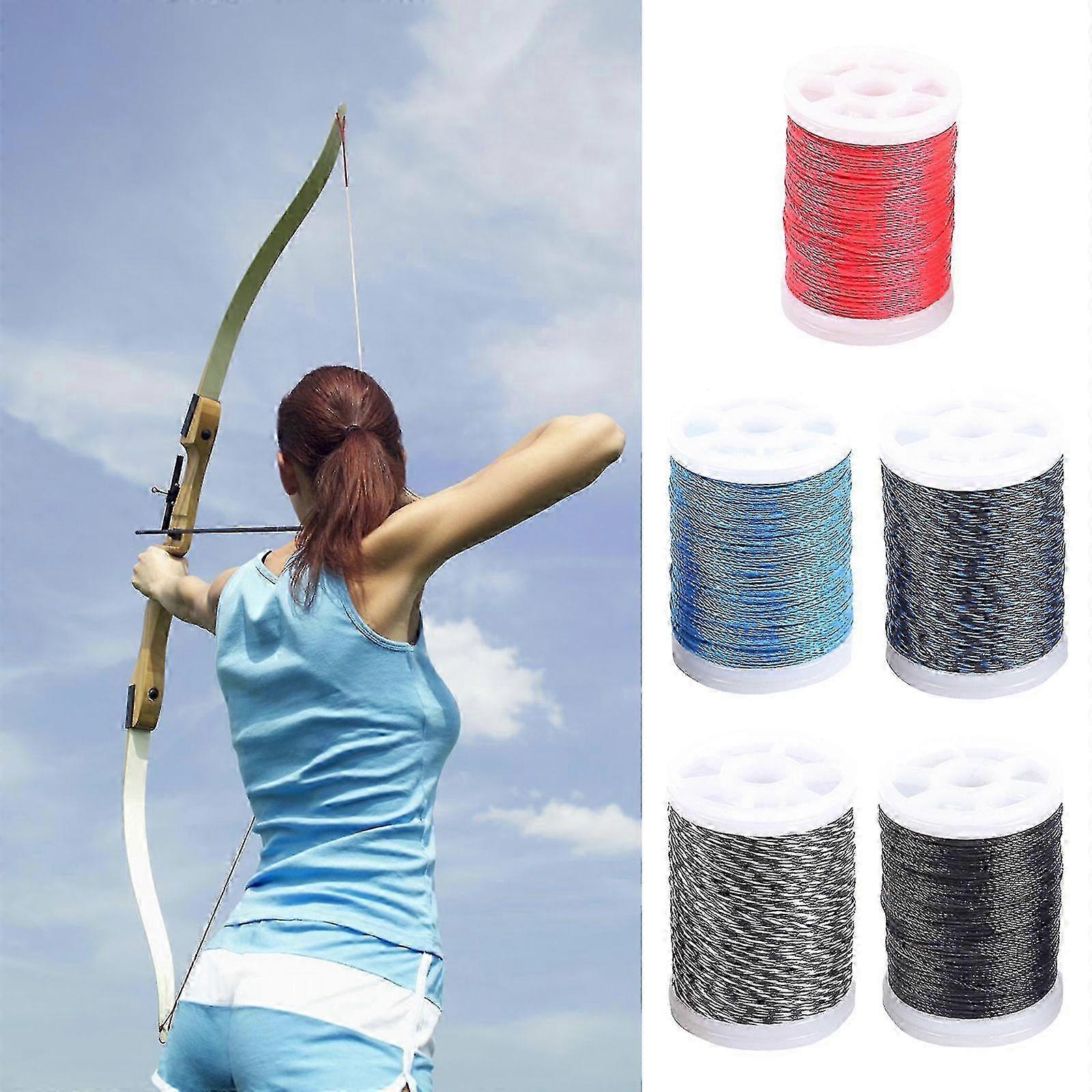 Durable Wax-Coated Bowstring Serving Thread