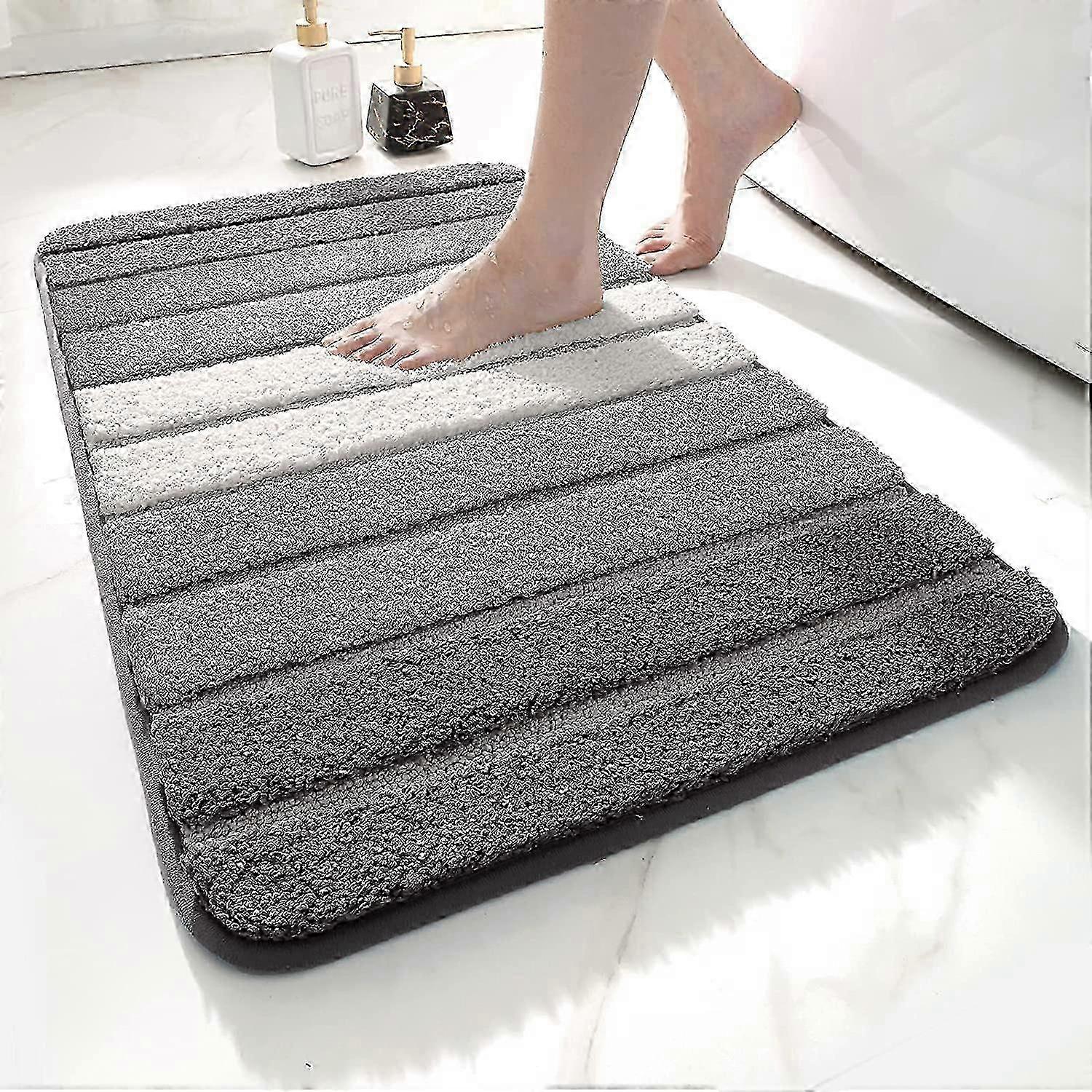 Microfiber Non-Slip Bath Mat Fast Drying