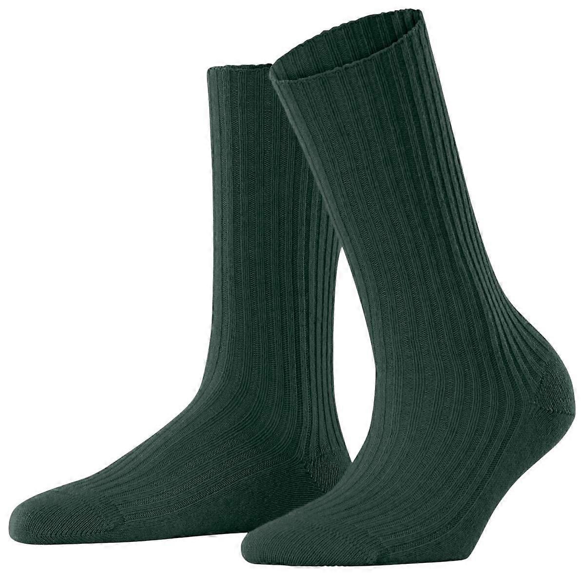 Falke Cosy Wool Boot Socks - Hunter Green