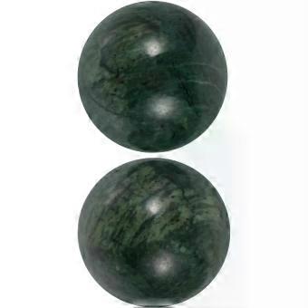 Hand Massage Balls for Hand Exercise and Finger Therapy 2 Pcs with Polished Design for Gift and Home Decoration