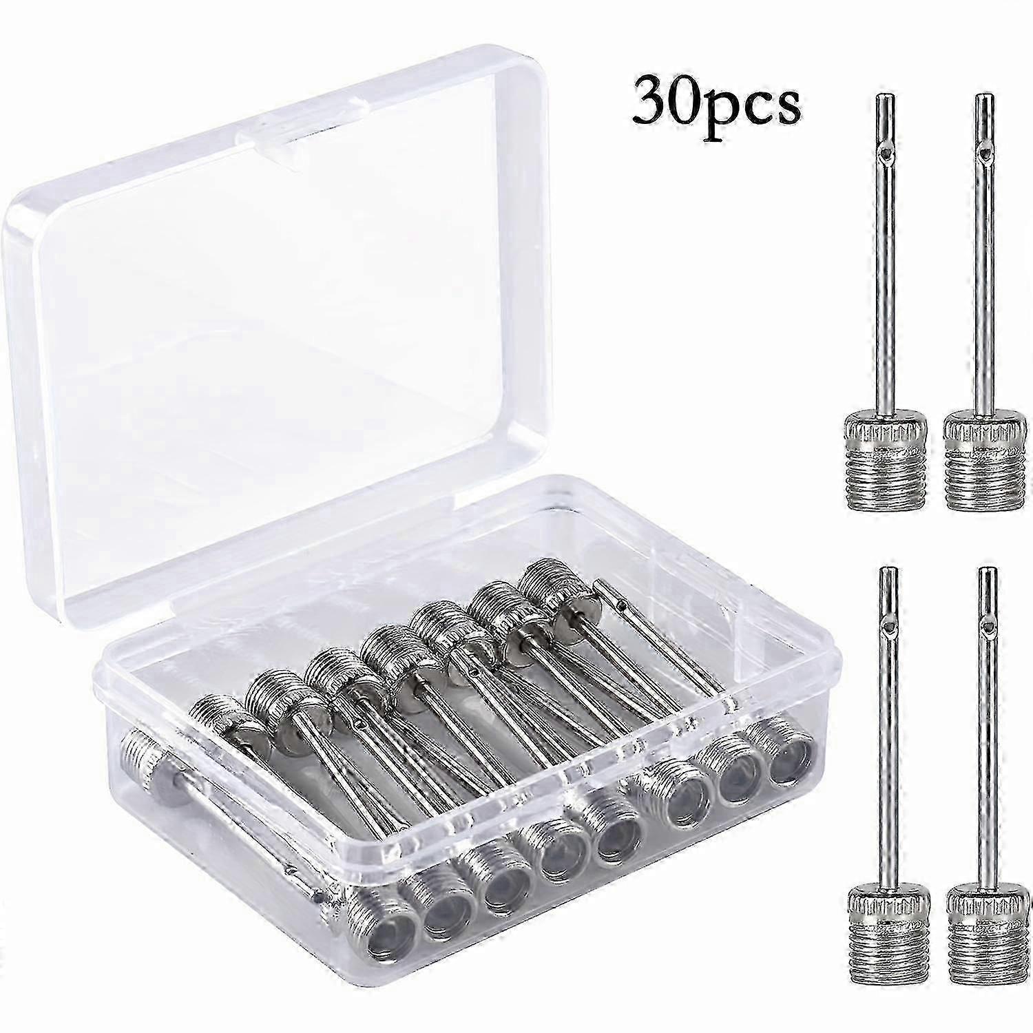 30pcs Rustproof Ball Pump Needles