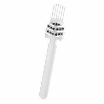 1Pc Comb Cleaning Tool with Remover, Built-in Brush To Remove Hair & Dirt for Hairbrushes, Easy Clean, Home & Salon Use