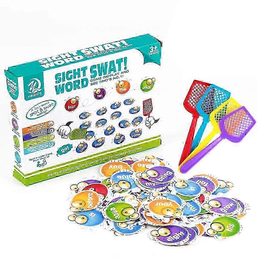Educational Sight Word Swat Learning Game