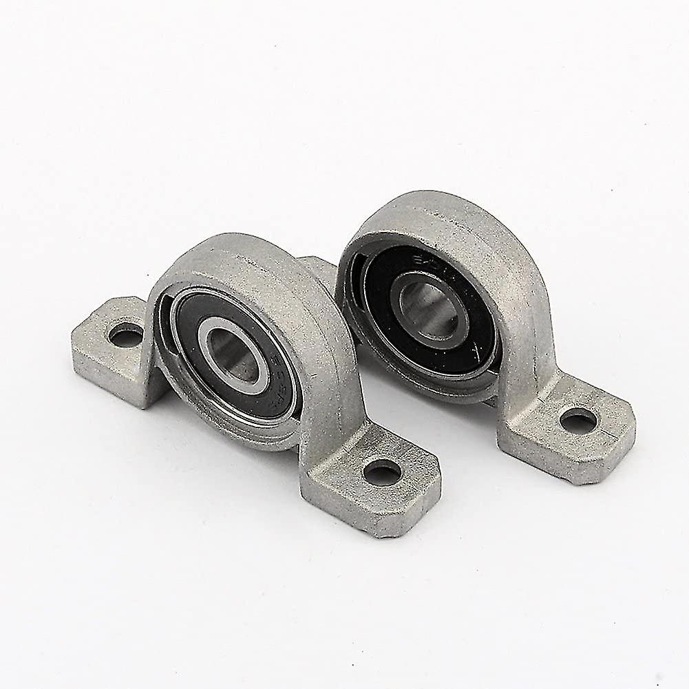 4 Pack Ball Bearings,10mm Pillow Block,ball Bearings Flange Bore Self Support Mounted Self Adjust