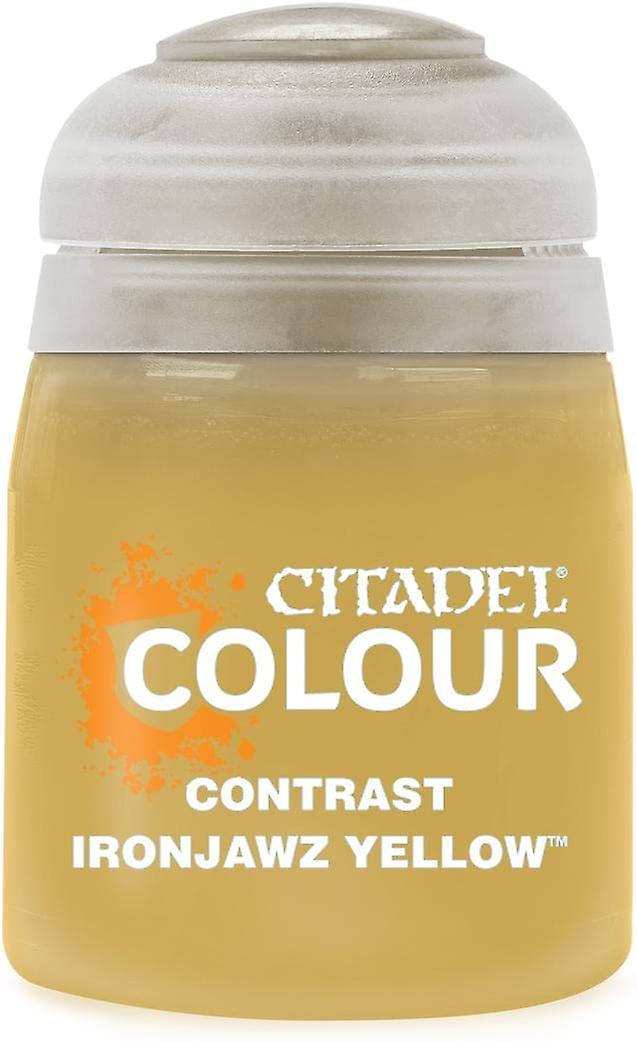 Εργαστήρι Παιχνιδιών - Citadel Χρωματική Αντίθεση: Ironjawz Yellow (18ml) Βαφή