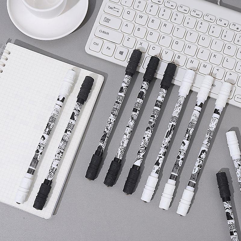 1pcs Funny Spinning Gaming Pen For Kids Non Slip Trick Rolling Writing Gel Pen