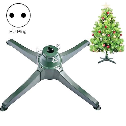 Christmas Tree Electric Swivel Base Supports Bidirectional Rotation, Specification: Eu Plug 66cm
