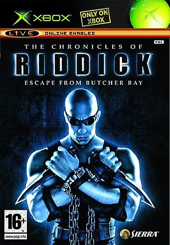 The Chronicles of Riddick Escape from Butcher Bay (Xbox) - PAL - New & Sealed