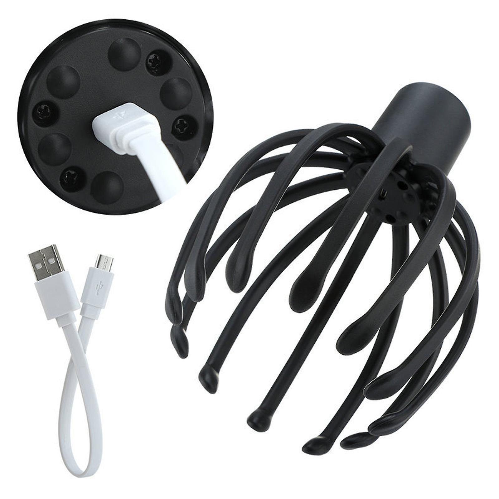 Electric Octopus Claw Scalp Massager Head Scratcher Relief Hands Therapeutic