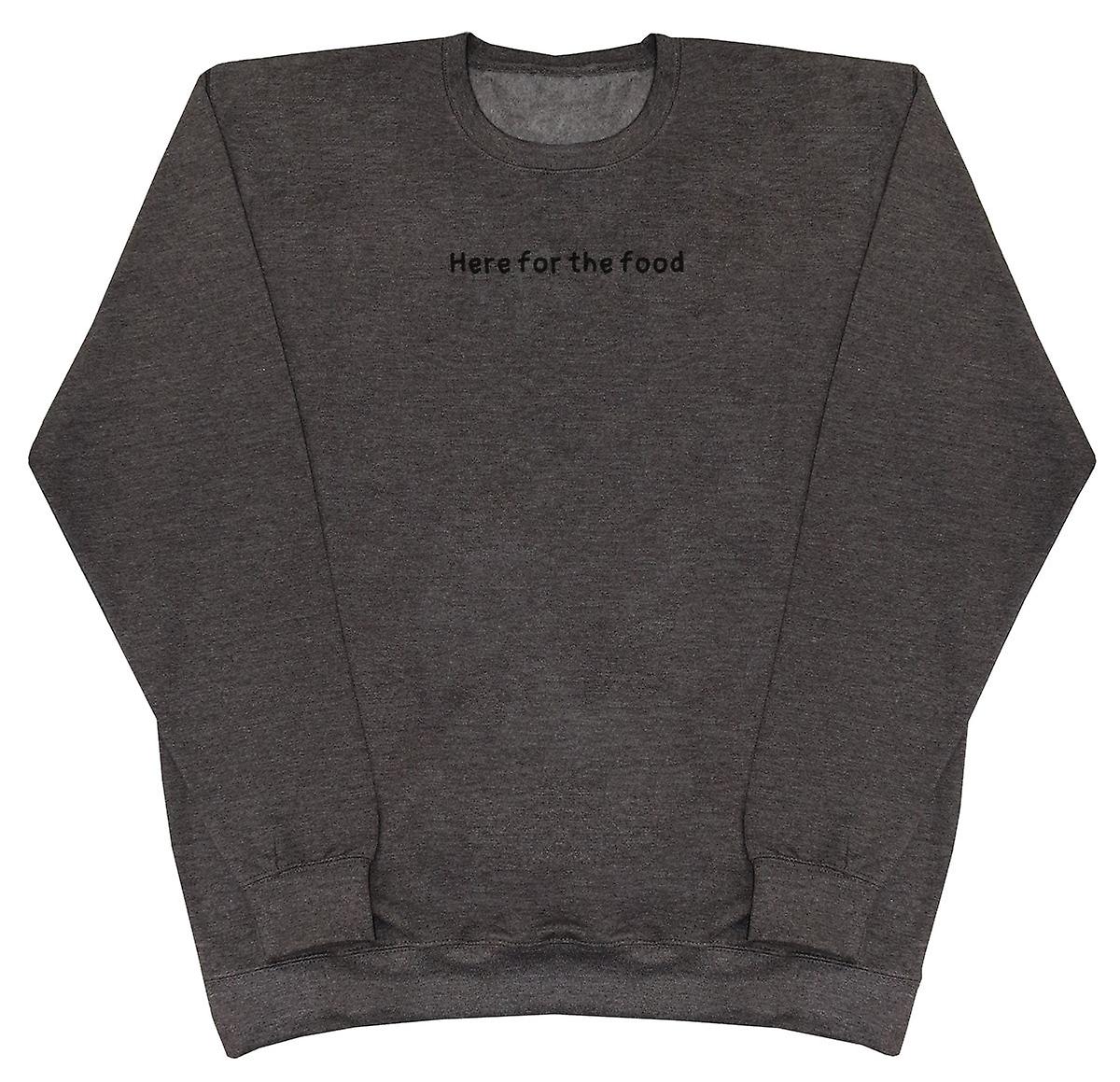 Here For The Food - Huge Oversized Comfy Sweater