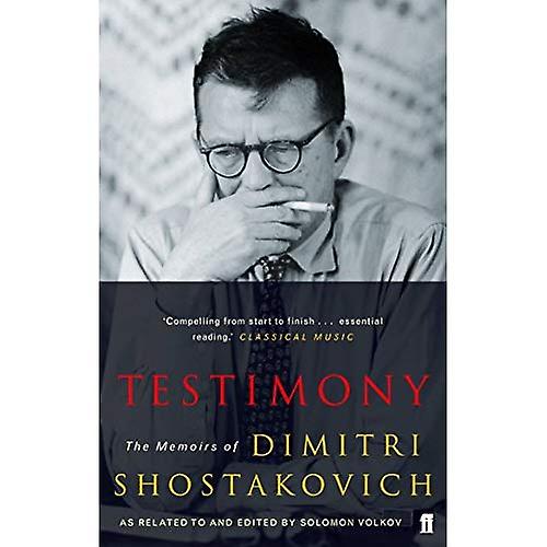 Testimonio: Las memorias de Dmitri Shostakovich