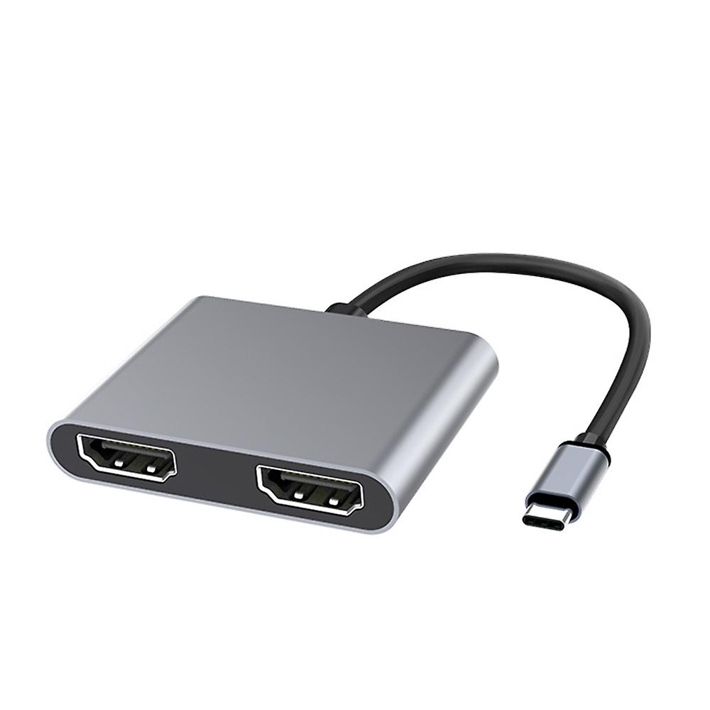 2 in 1 USB-C / Type-C to Dual HDMI HUB Docking Station