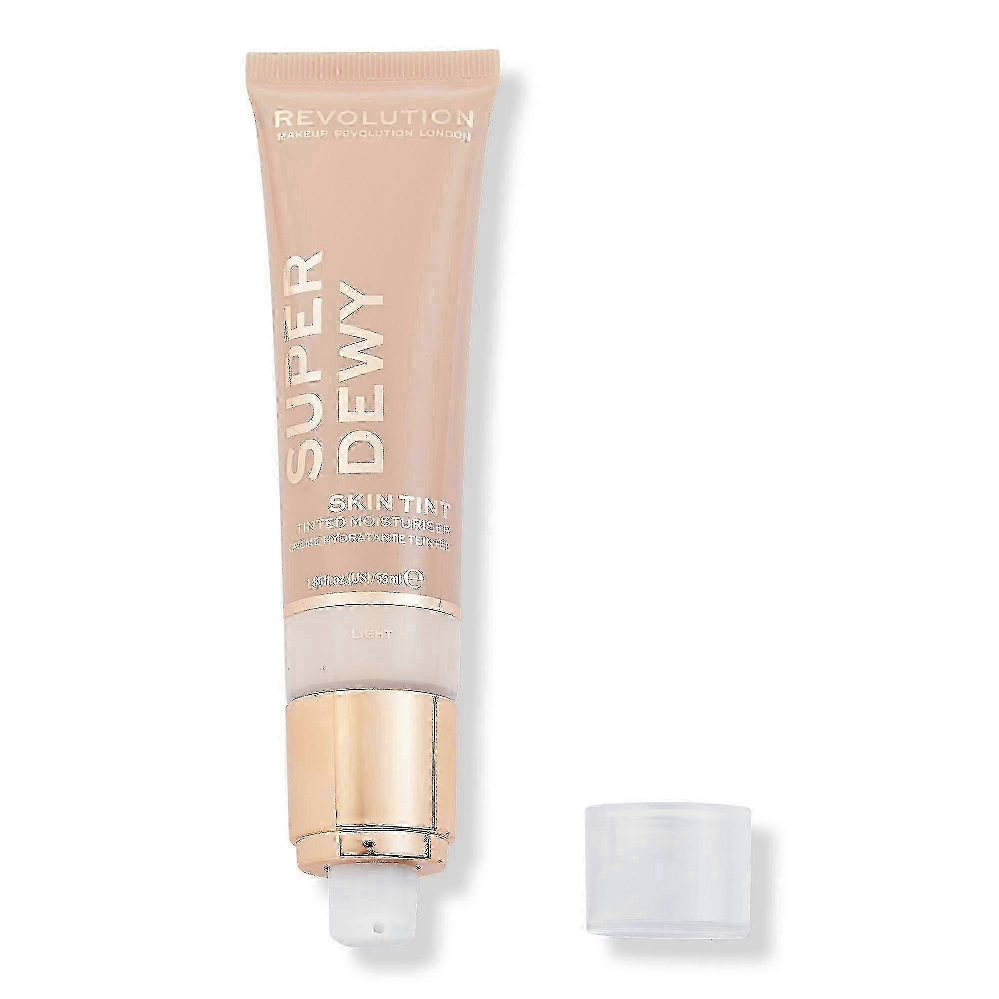 Makeup Revolution Superdewy Tinted Moisturizer, Light, 1.75 Oz