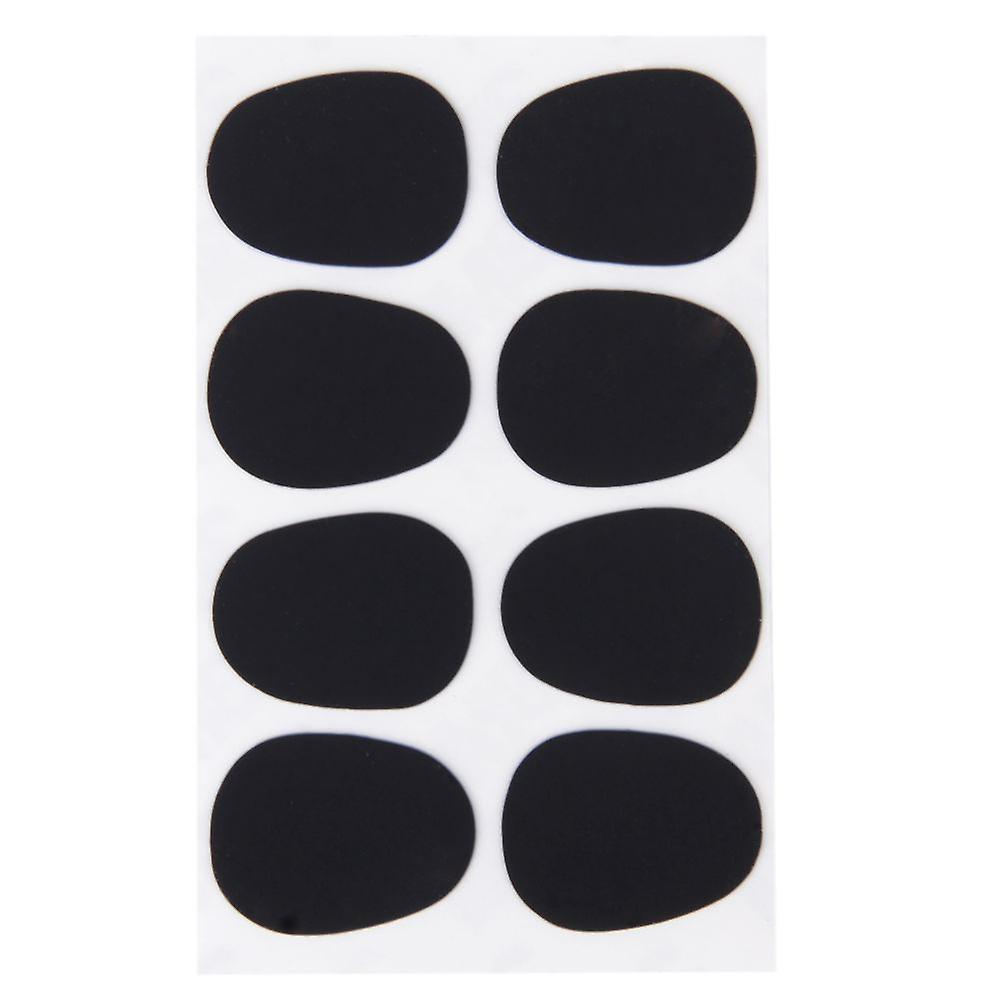 Alto / Tenor Saxophone Sax Mouthpiece Patches Pads Cushions 0.3mm Black