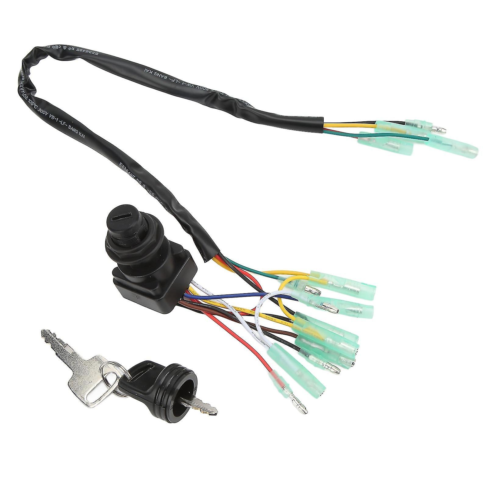 Boat Ignition Switch Professional Outboard Universal Control Box Key Ignition Switch Boat Key Switch