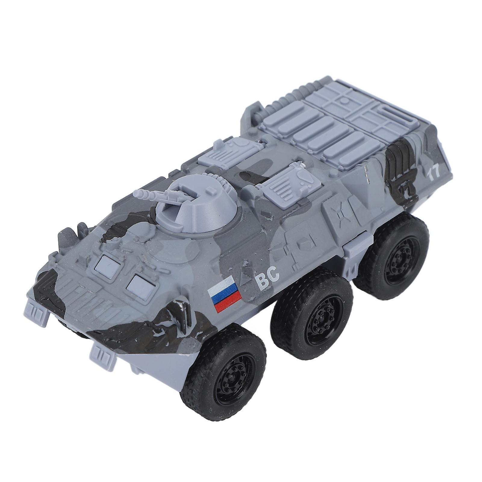 Armor Car Plane Kit Alloy Rotation Pull Back Adjustable Stimulation Armor Airplane Model Set for Children