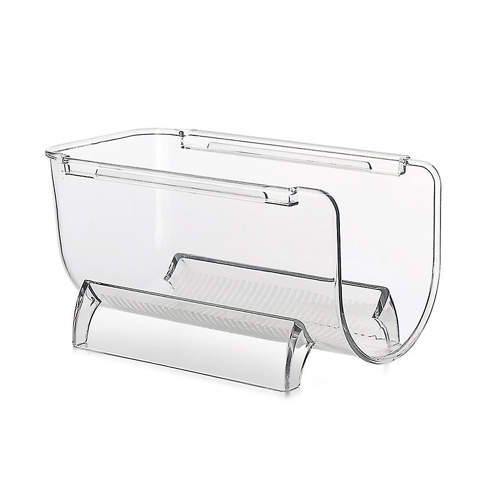 Clear Wine Bottle Organizers Stackable Plastic Wine Rack Holder for Kitchen Countertops Pantry Fridge
